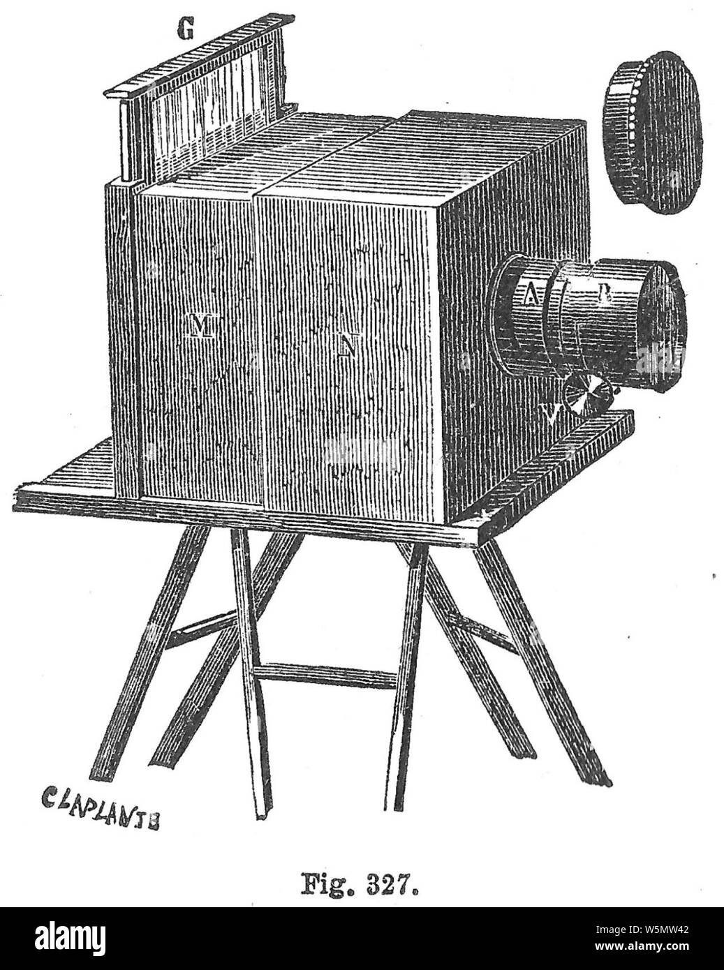 Daguerreotipo.bw. Foto Stock