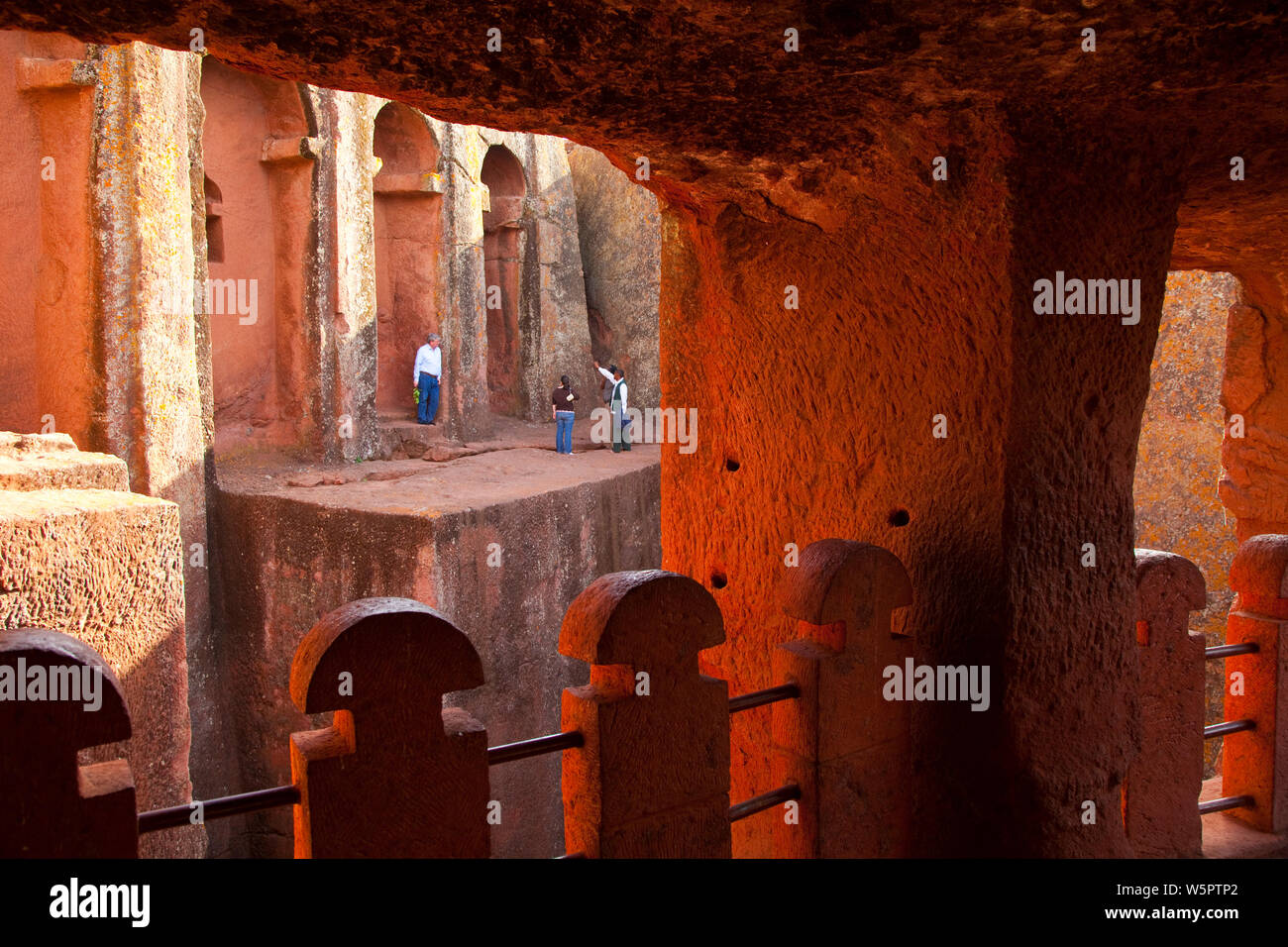 Iglesias de Lalibela, Lalibela, Etiopia, Africa Foto Stock