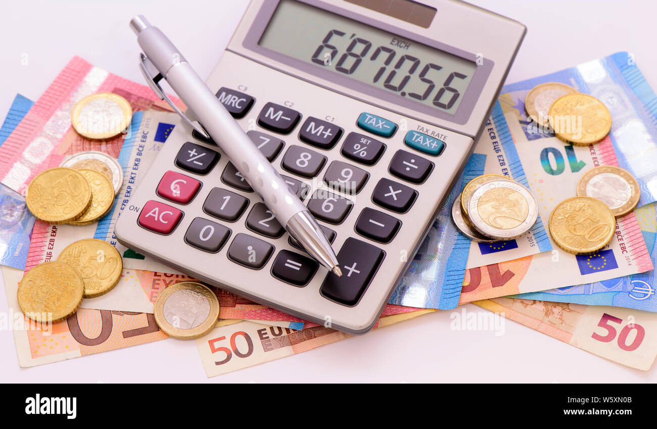 Affari e finanza still life Foto Stock