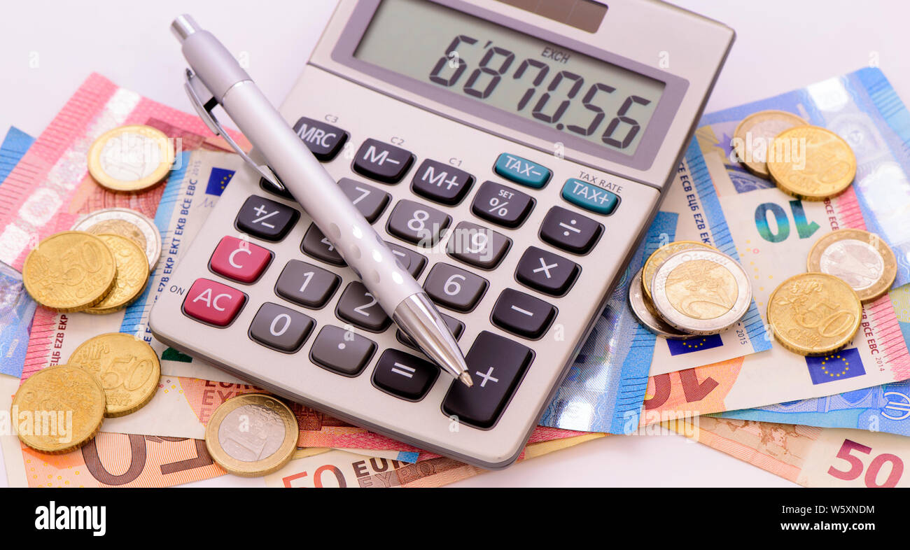 Affari e finanza still life Foto Stock