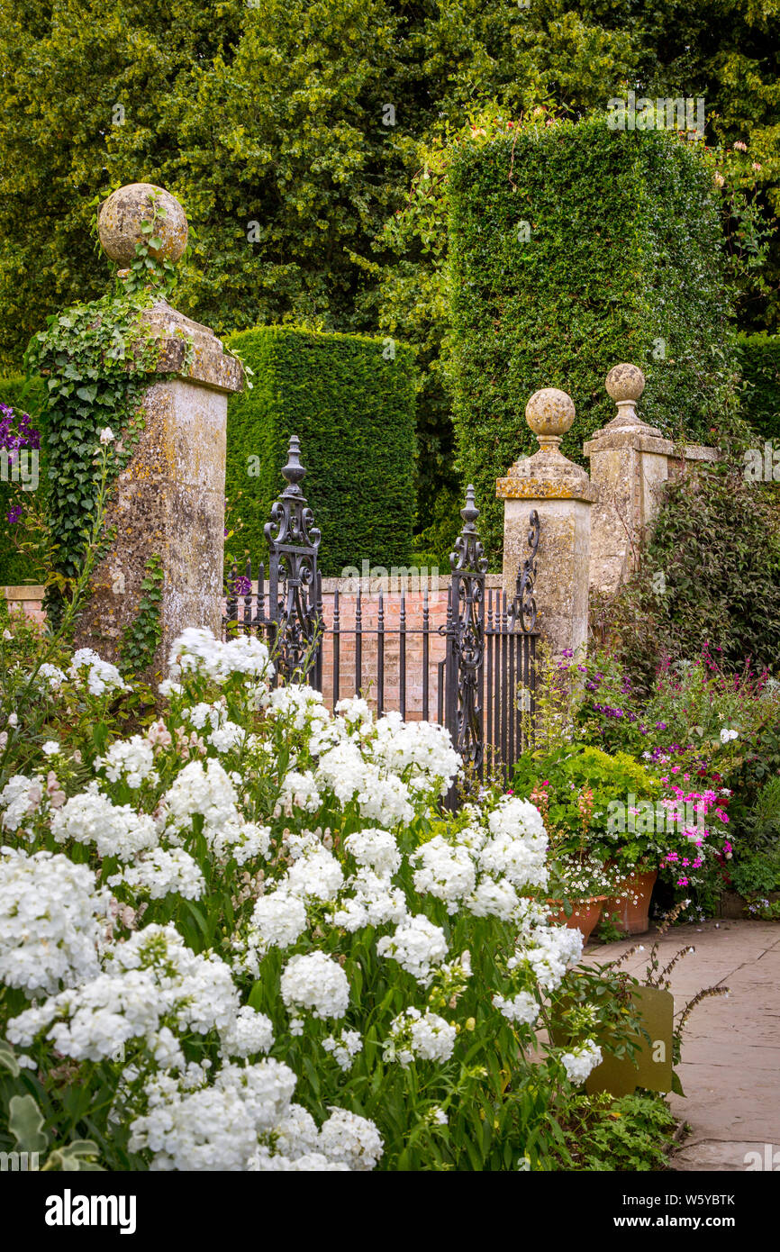 Hidcote giardino vicino Chipping-Campden, il Costwolds, Gloucestershire, Inghilterra Foto Stock