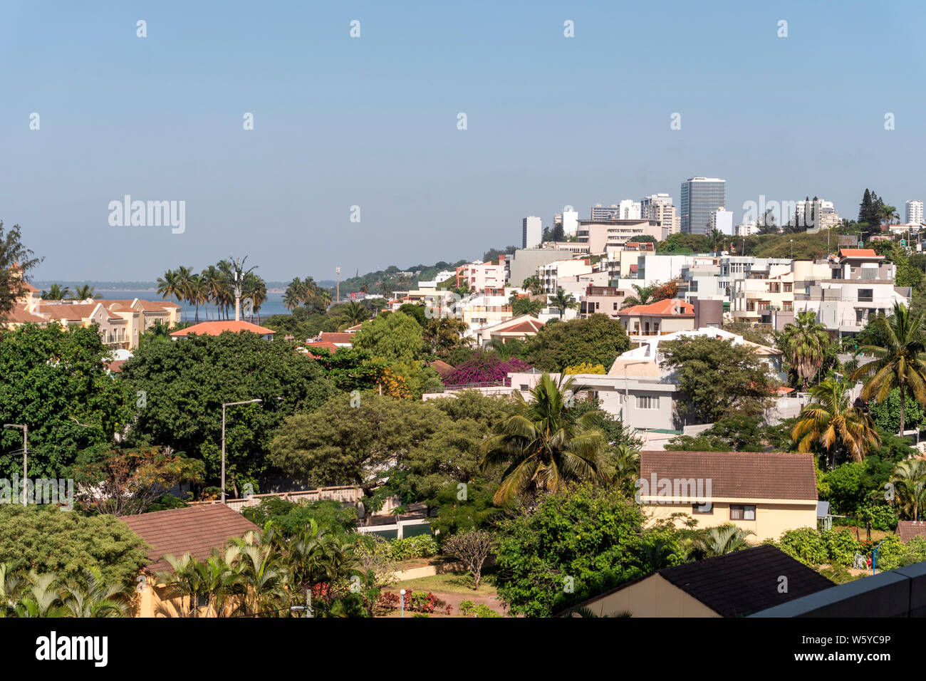 Paesaggio di Costa do Sol a Maputo, Mozambico Foto Stock