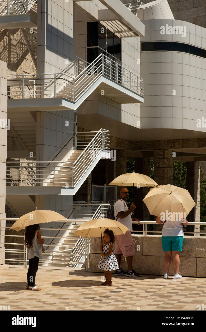 Il Getty Center di Los Angeles, California, Stati Uniti d'America Foto Stock