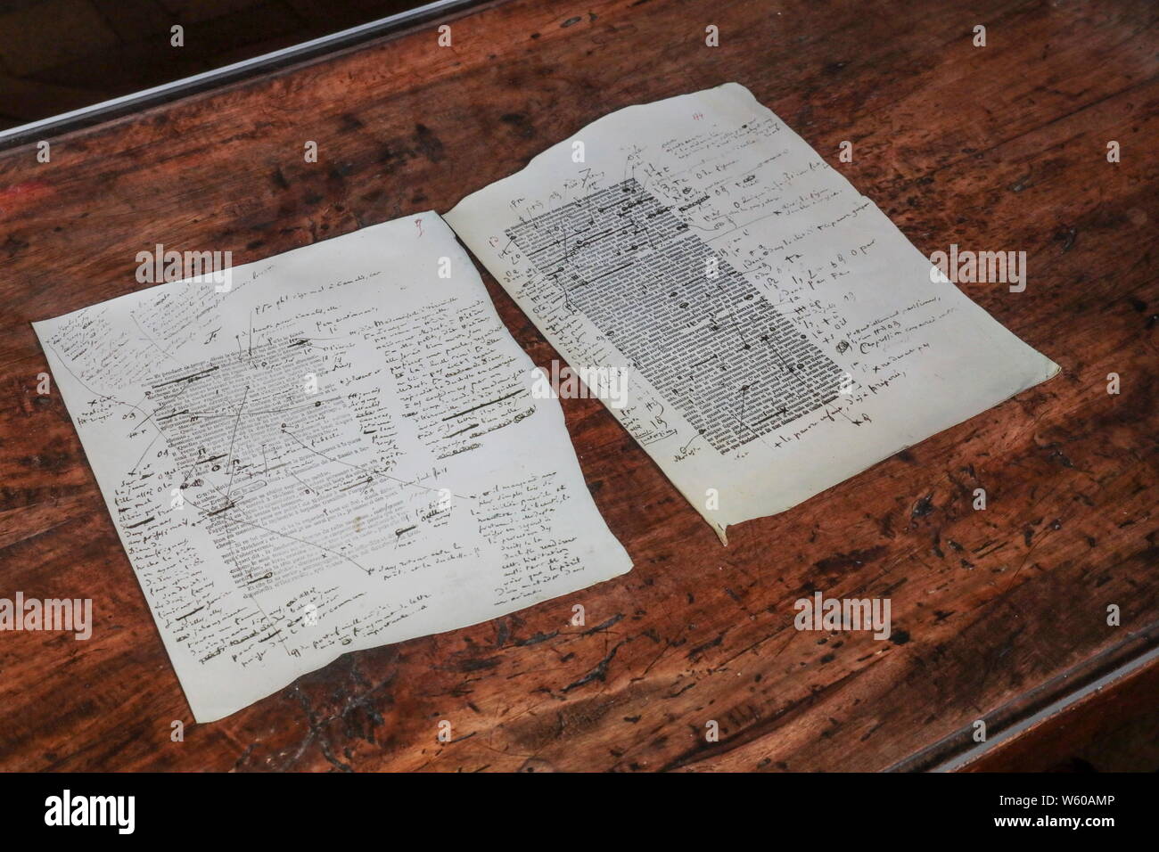 Riapertura di MAISON DE Balzac, Parigi Foto Stock