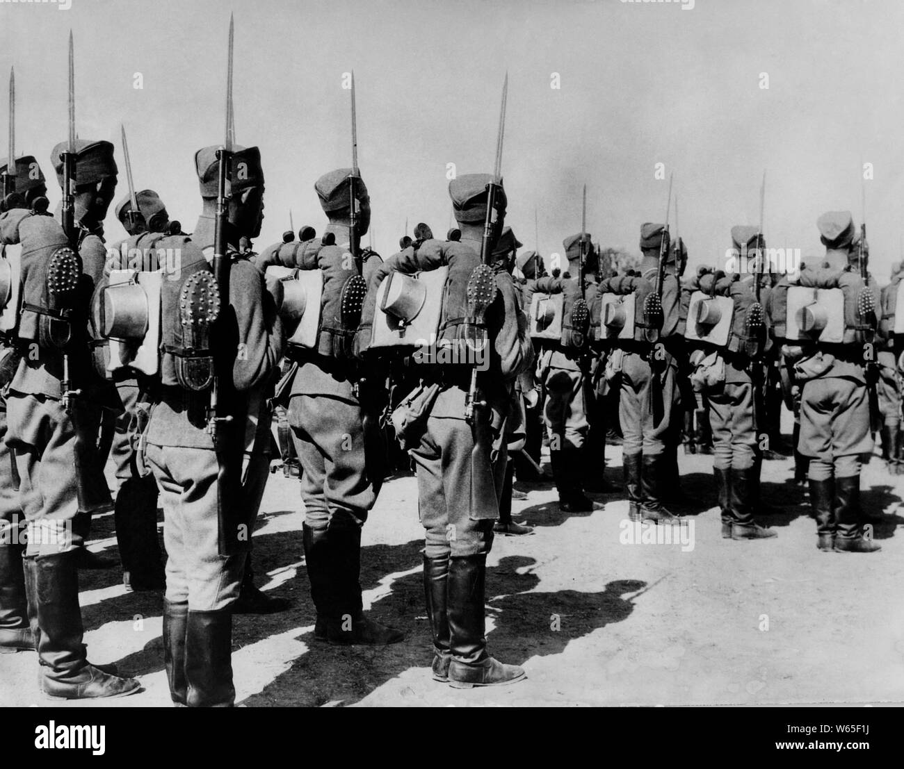 La fanteria iugoslavo, 1940 Foto Stock
