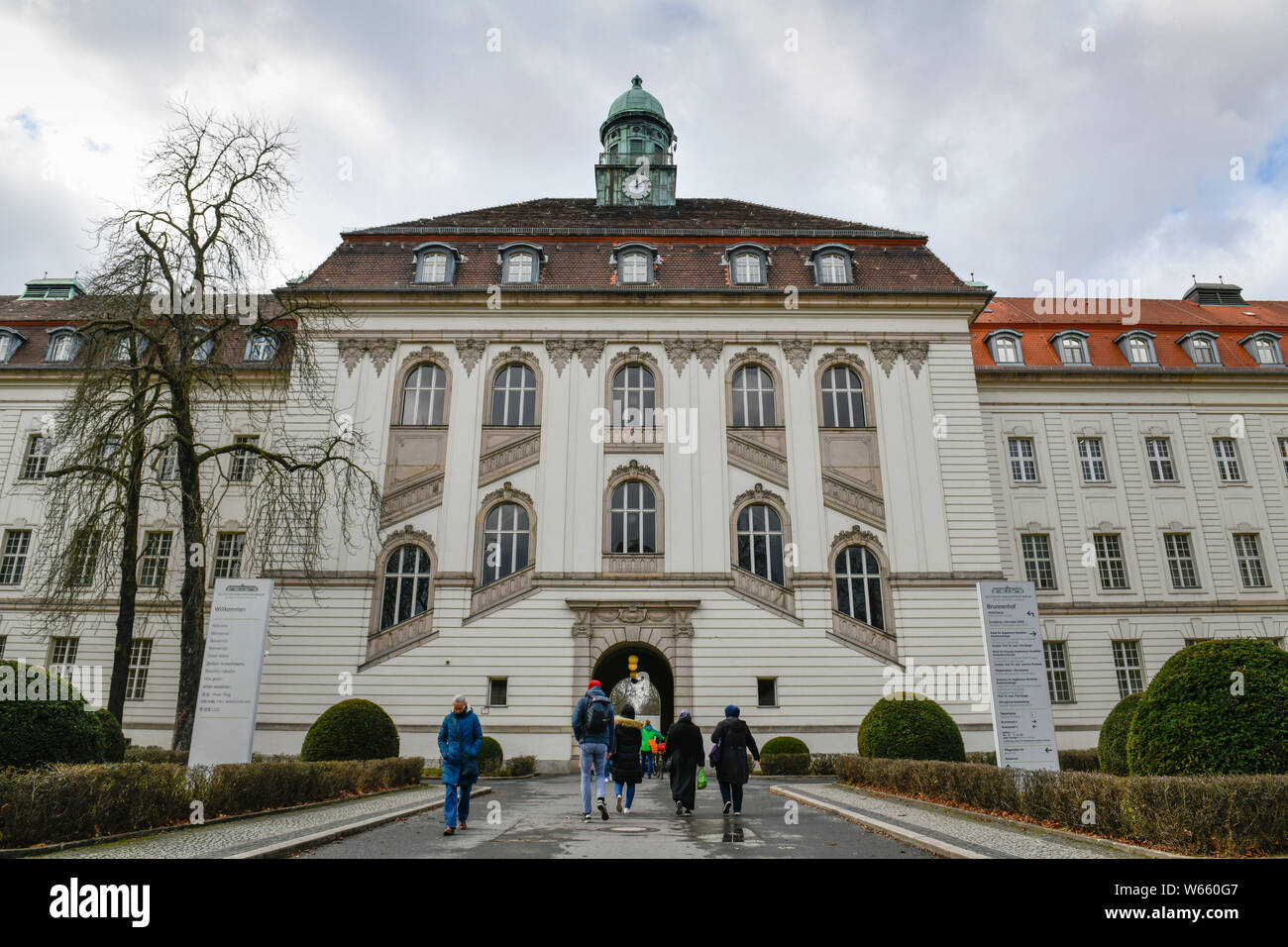 Herzzentrum, Charite Virchow-Klinikum, Augustenburger Platz, Wedding, Mitte di Berlino, Deutschland Foto Stock