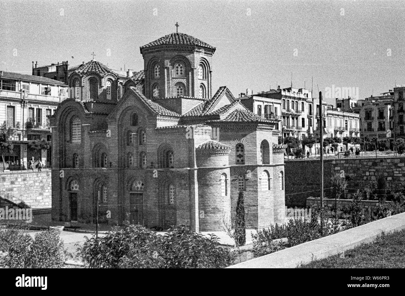City scape di Bukarest, Romania nel 1942 durante la seconda guerra mondiale 2 Foto Stock