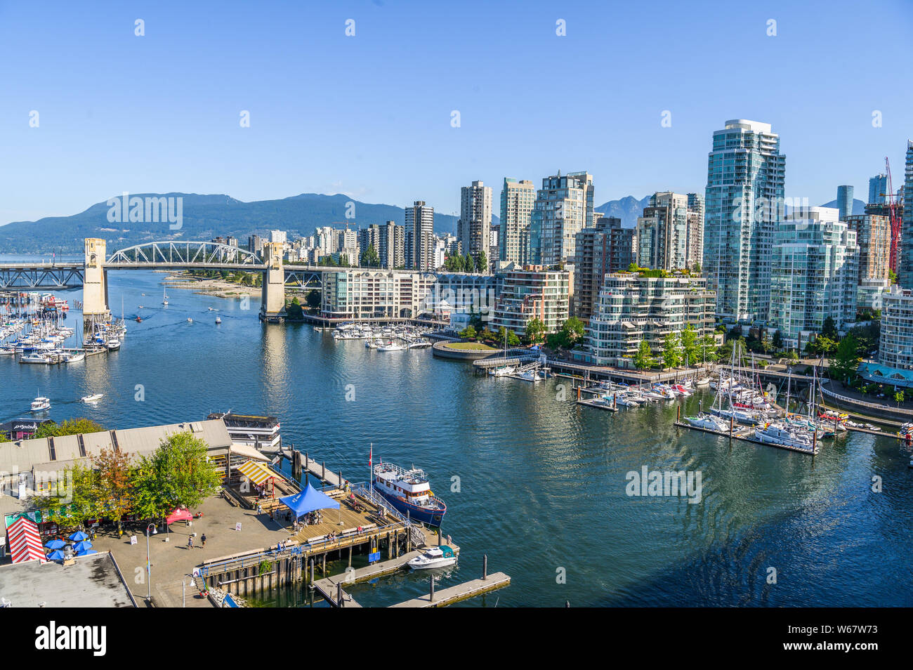 Vancouver, British Columbia, Canada Foto Stock