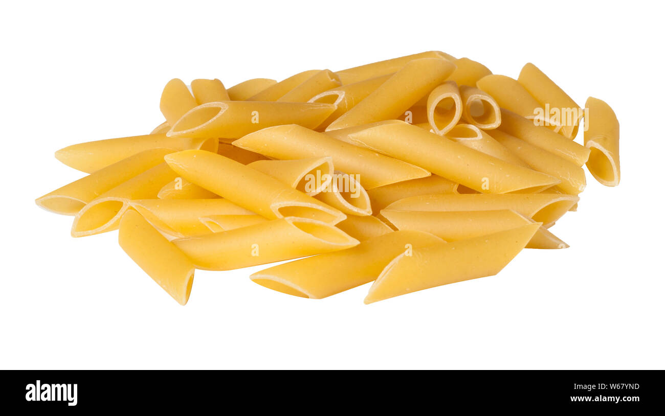 Penne Pasta pila Foto Stock