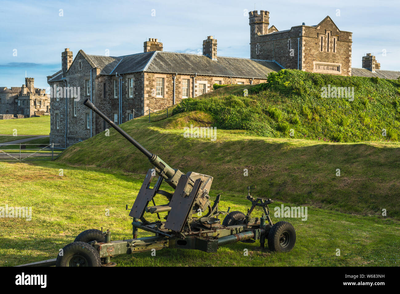 Il Castello di Pendennis, Colchester, England, Regno Unito Foto Stock