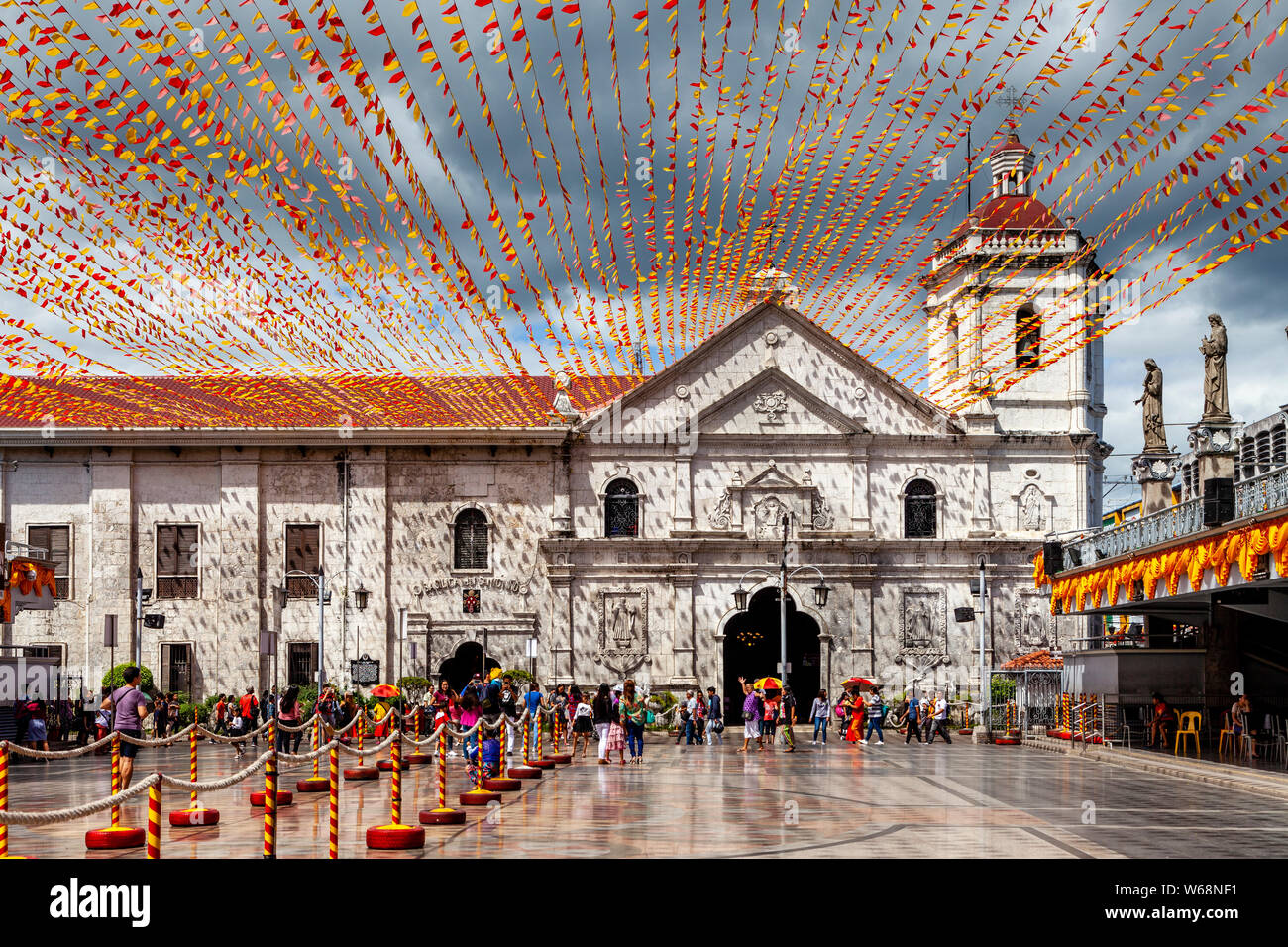 Basilica Minore del Santo Nino chiesa di Cebu City, Cebu, Filippine Foto Stock