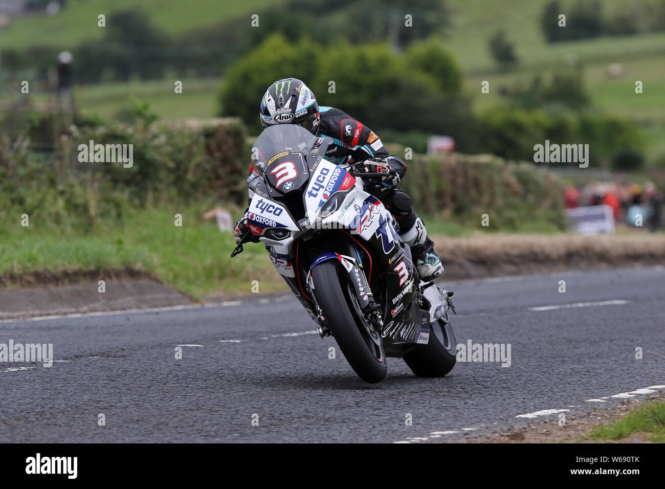 Michael Dunlop Armoy gare su strada 2019 Foto Stock