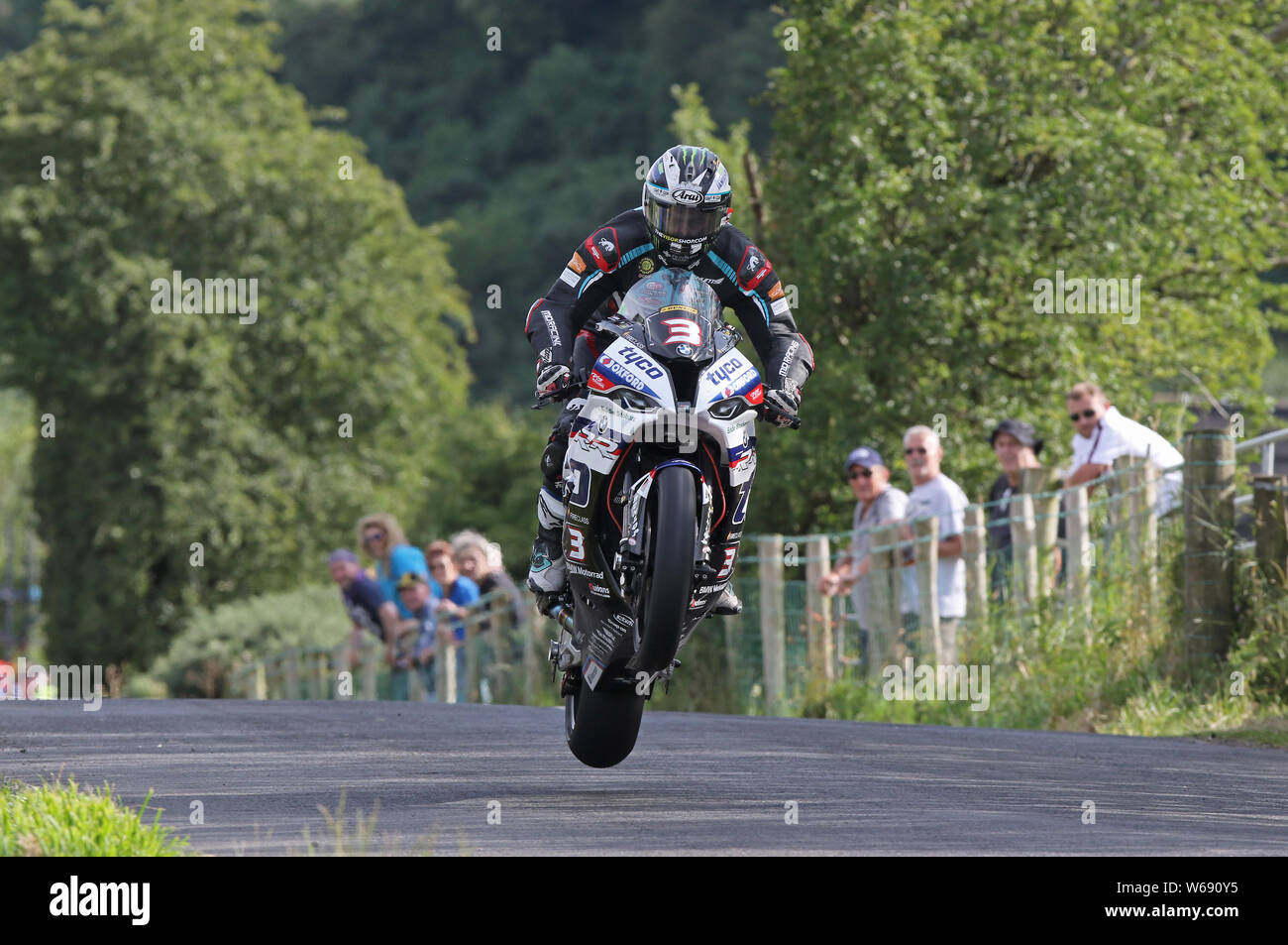 Michael Dunlop Armoy gare su strada 2019 Foto Stock