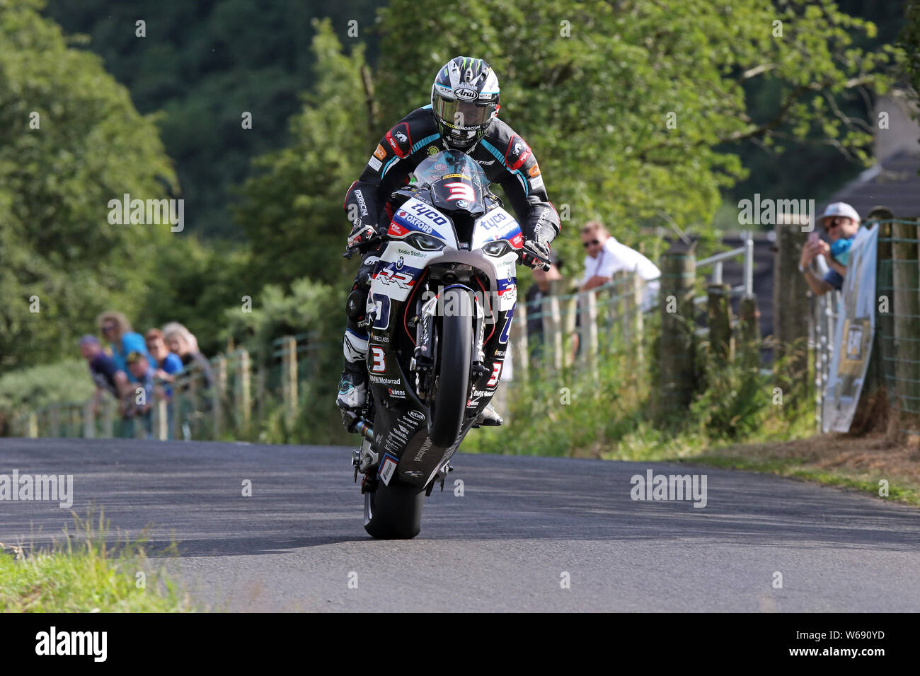 Michael Dunlop Armoy gare su strada 2019 Foto Stock
