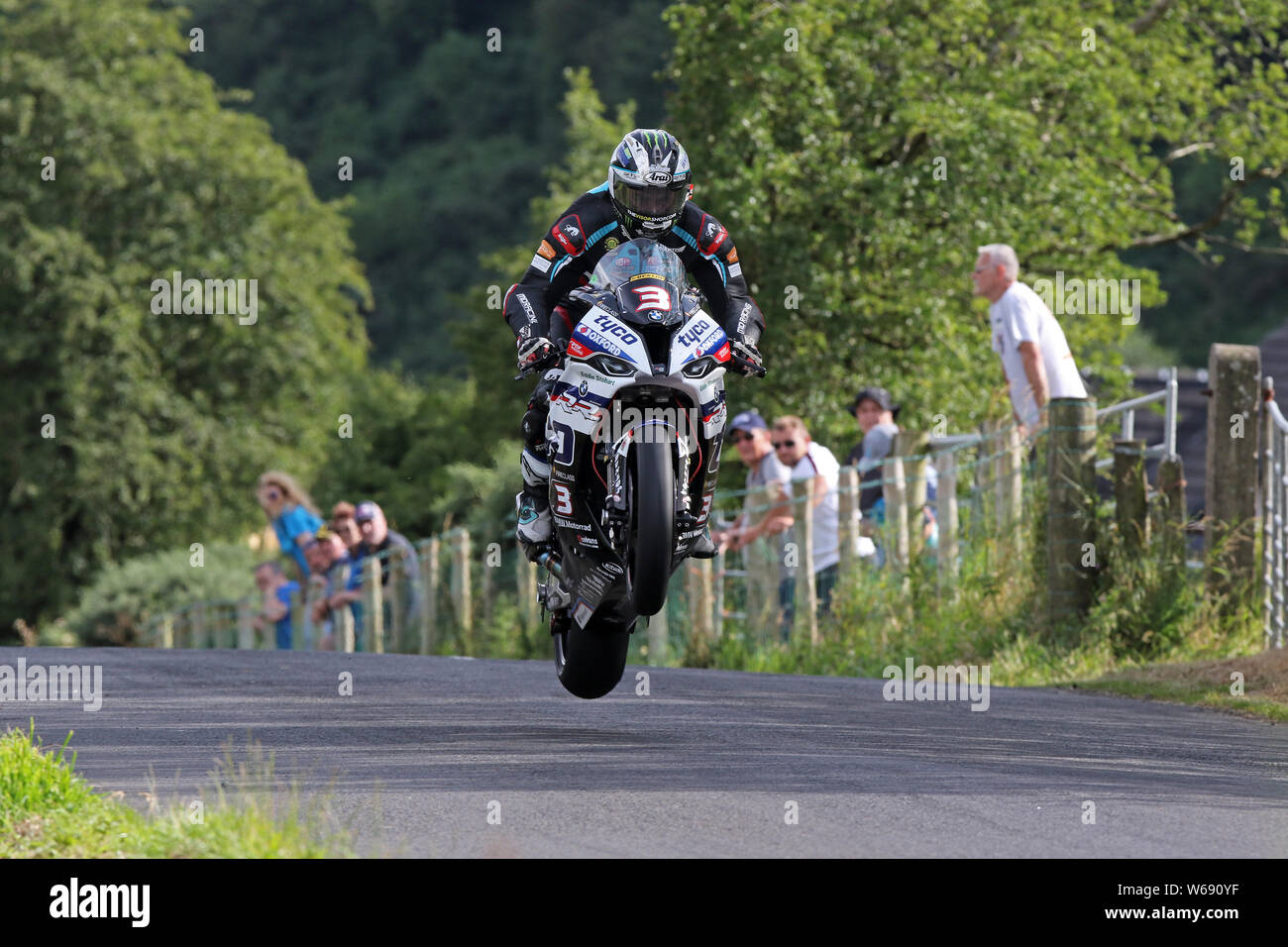 Michael Dunlop Armoy gare su strada 2019 Foto Stock