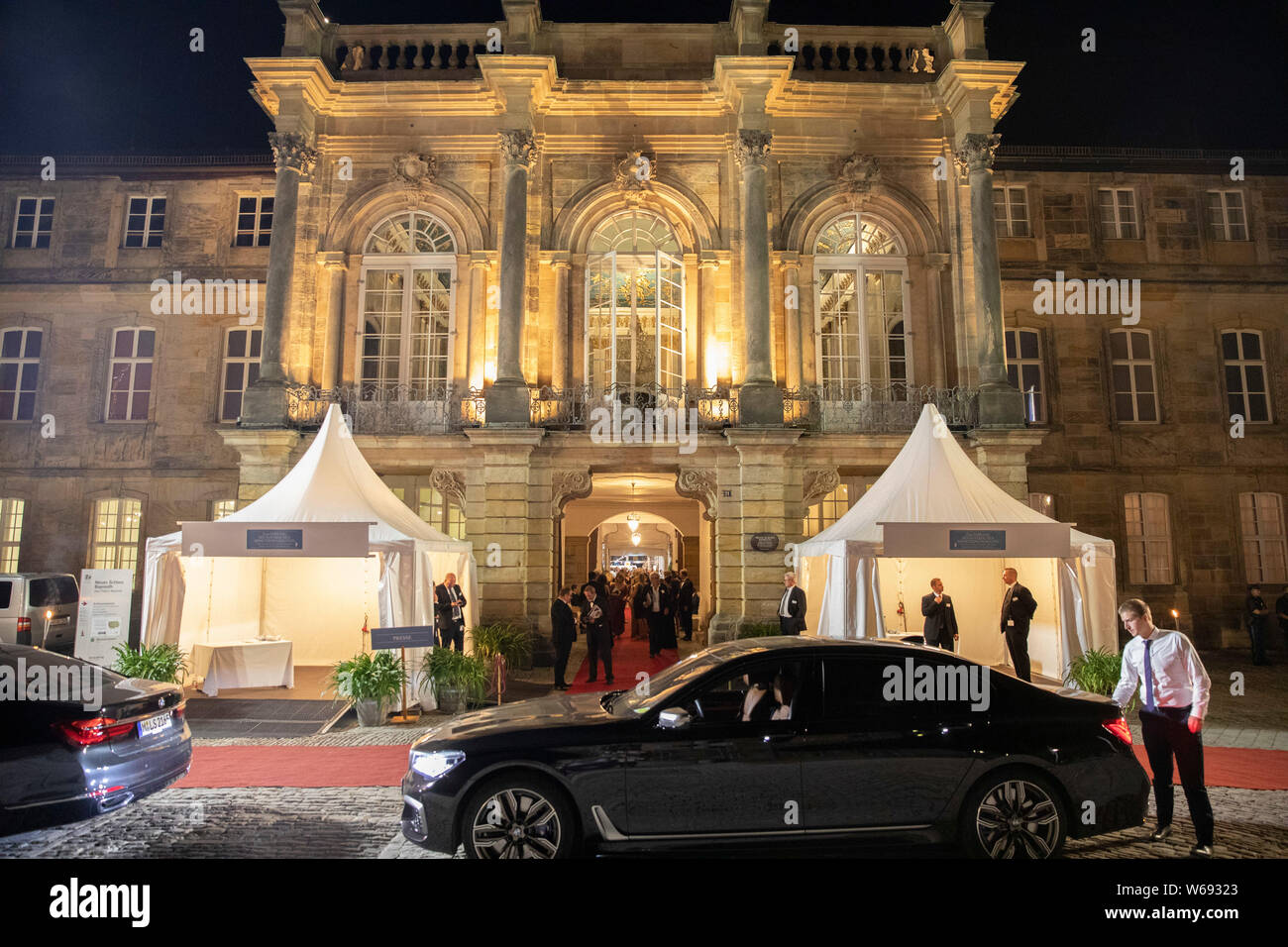 Impressionen vom Staatsempfang im Anschluss an die Eröffnung der Richard-Wagner-Festspiele 2019 im Neuen Schloss Bayreuth. Bayreuth, 25.07.2019 Foto Stock