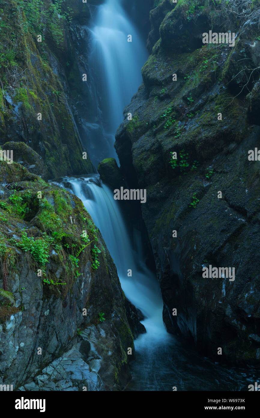 Aira Force cascata Ullswater Foto Stock