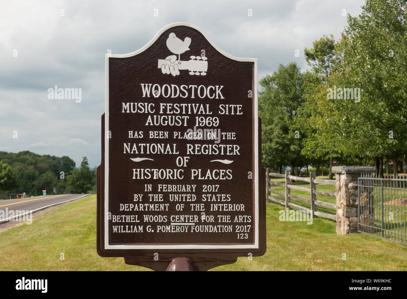 Bethel Woods Center per le Arti Bethel New York Foto Stock