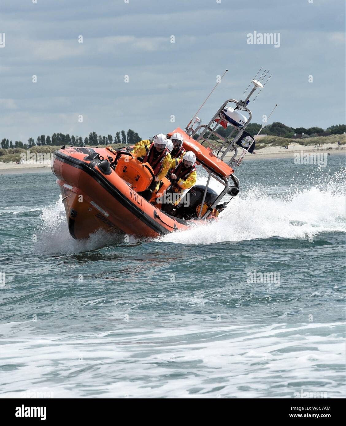 Il Royal National scialuppa di salvataggio Institute, open day, Hayling Island Foto Stock