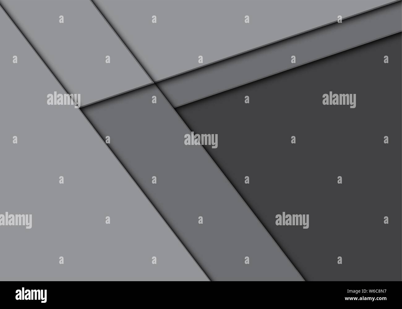 Abstract il tono di grigio nella direzione della freccia con uno spazio vuoto design moderno sfondo futuristico illustrazione vettoriale. Illustrazione Vettoriale