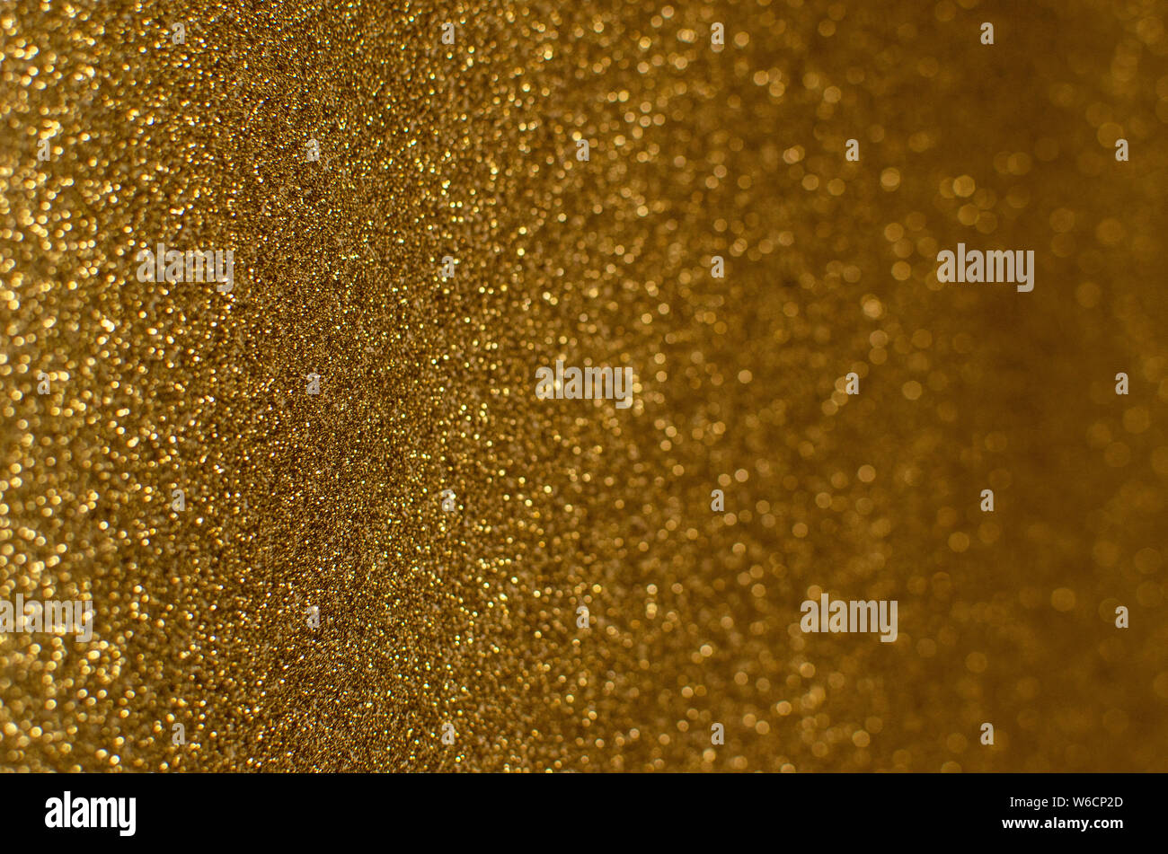 Glitter oro Foto Stock