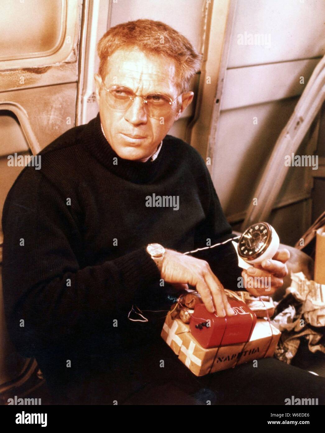 STEVE MCQUEEN in fuga (1972), diretto da Sam Peckinpah. Credito: WARNER BROTHERS / Album Foto Stock