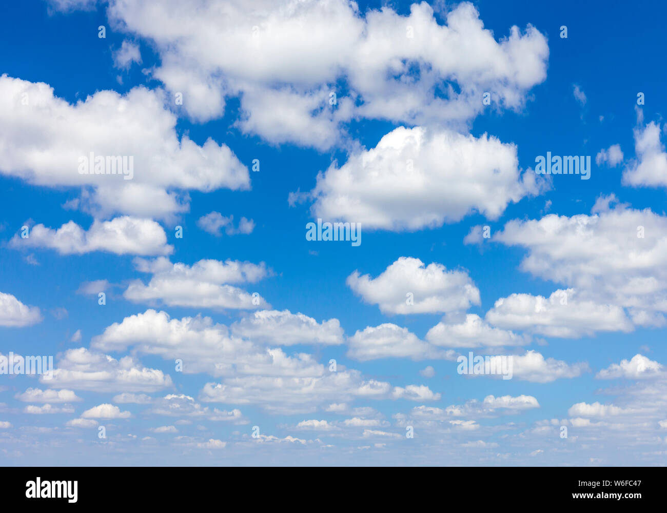 Cielo blu Foto Stock