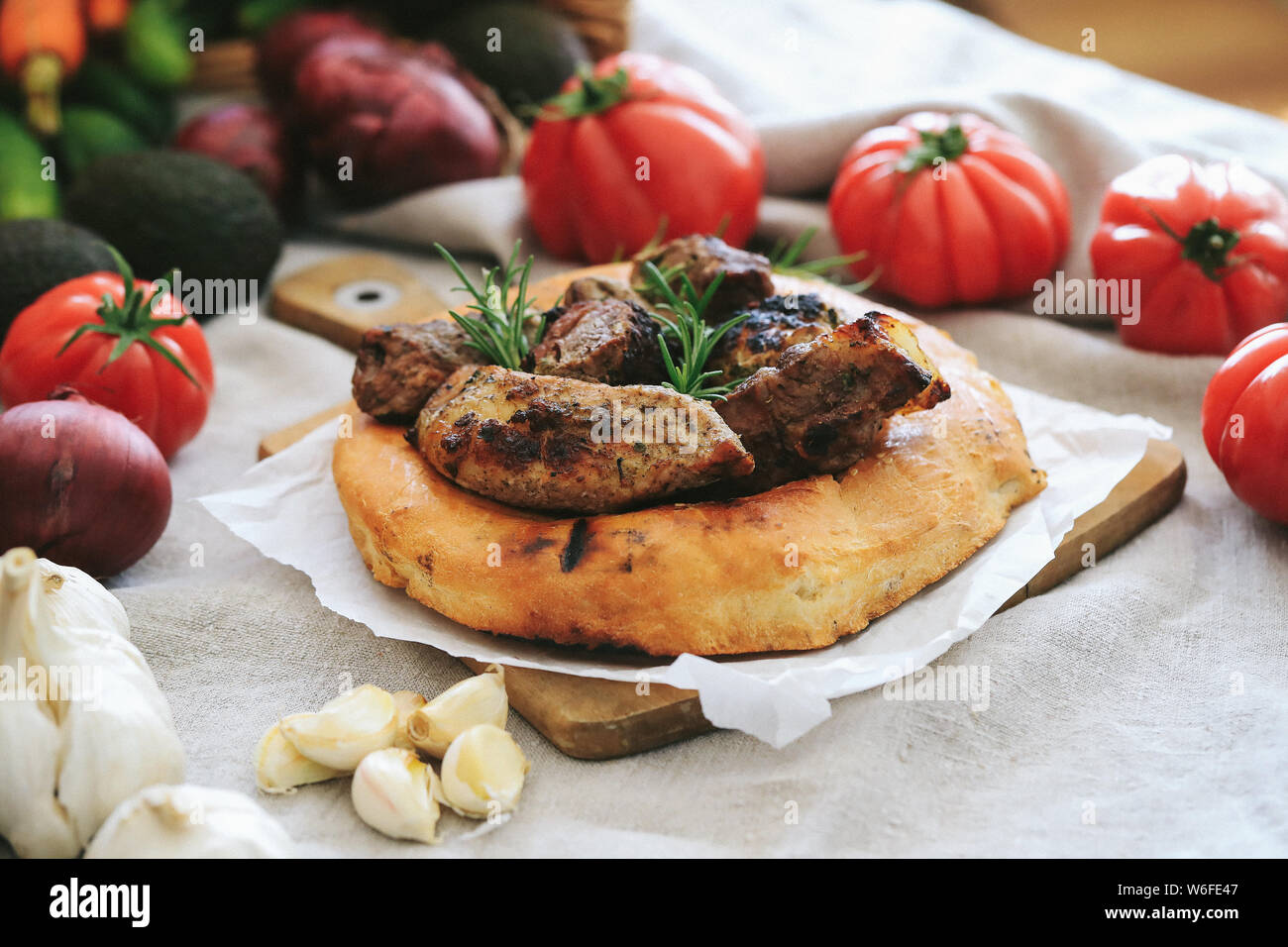 Pane fatto in casa Foto Stock