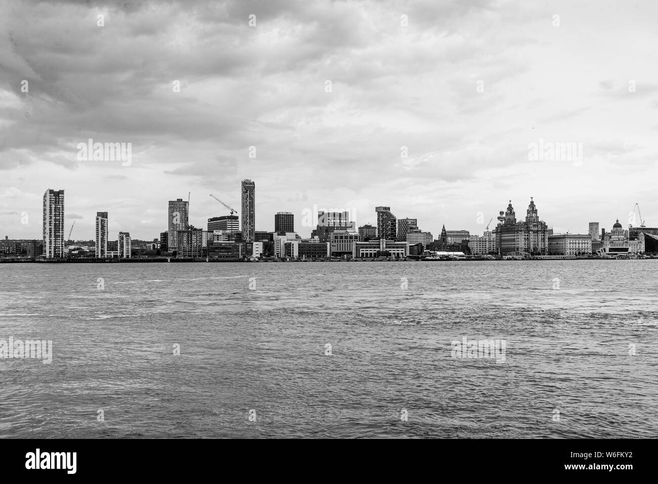 La città di Liverpool Foto Stock