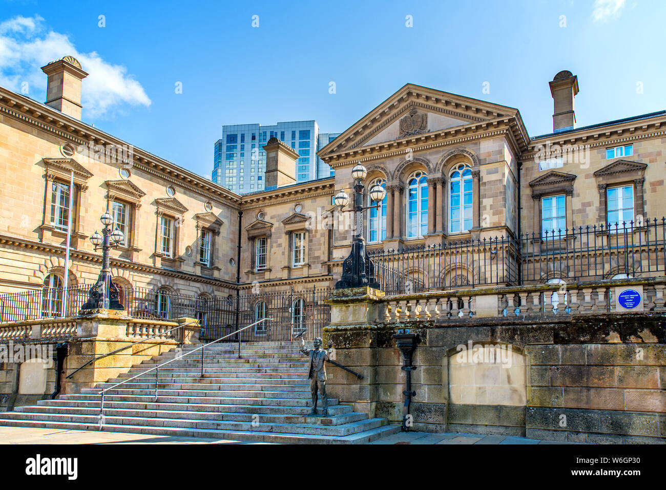 Belfast Custom House, Belfast, Irlanda del Nord Foto Stock