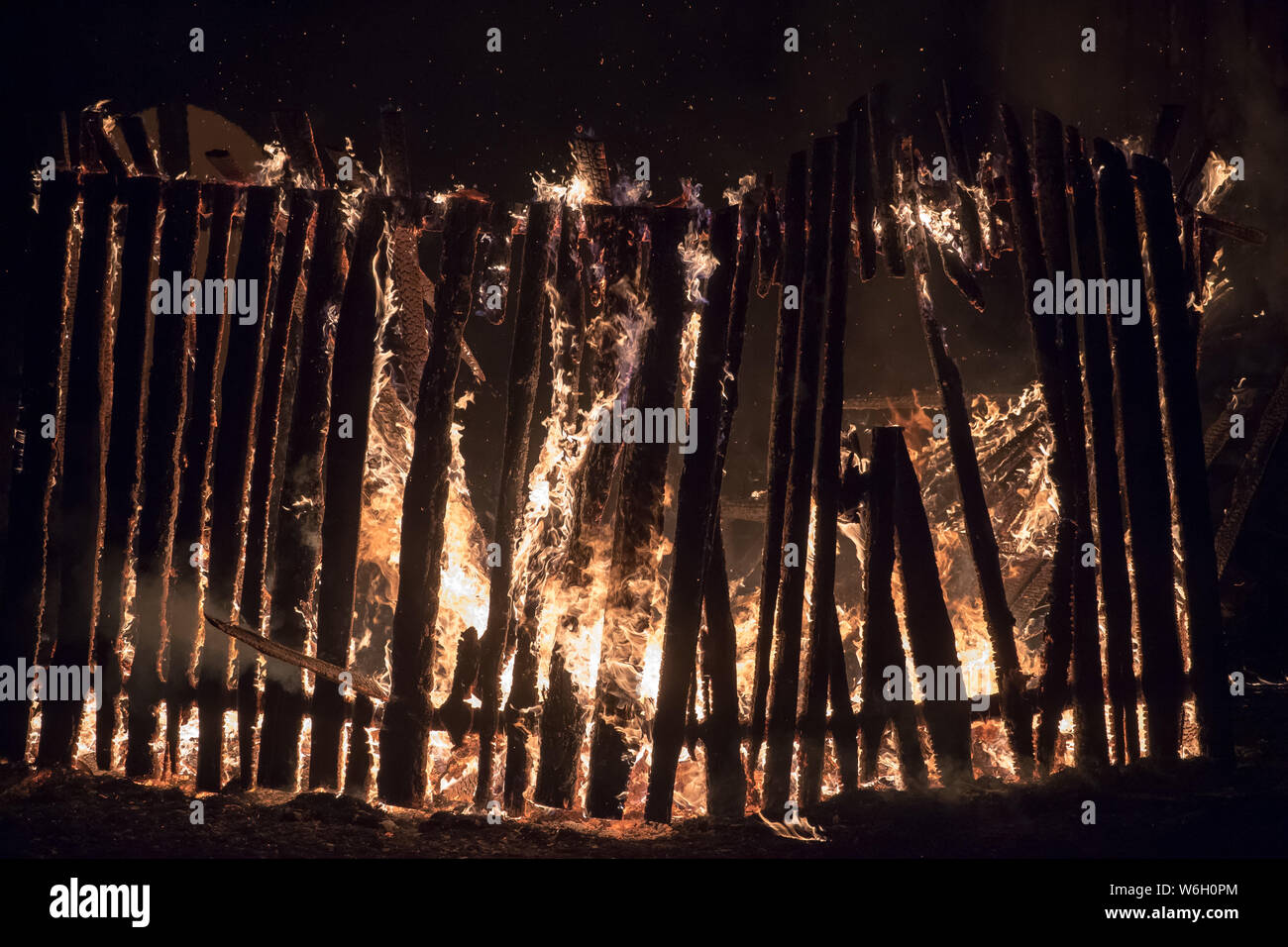 Rievocazione dell'Assedio di Malbork in Malbork, Polonia. 20 luglio 2019 © Wojciech Strozyk / Alamy Stock Photo Foto Stock