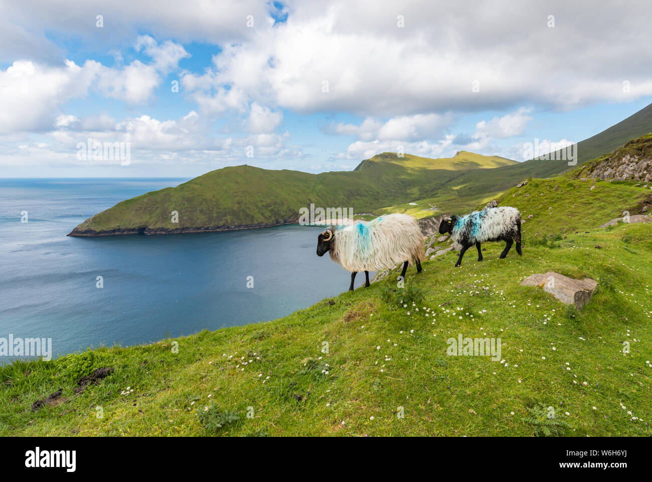 Keem Bay su Achill Island in Irlanda Foto Stock