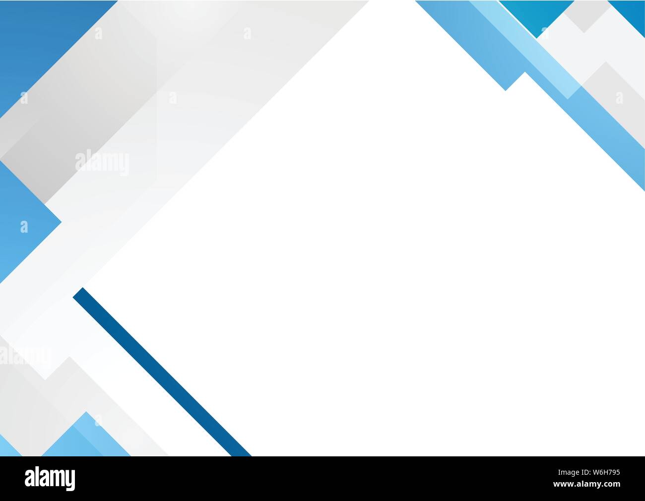 Blu grigio geometriche minime sfondo astratto. Il design del vettore Illustrazione Vettoriale