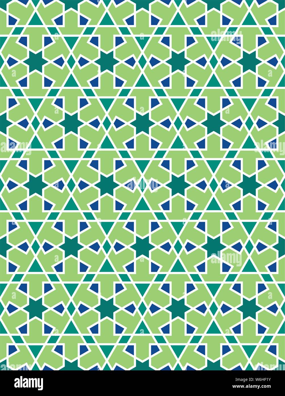 Modello islamico. Vettore senza giunture reticolo geometrico sfondo in stile arabo. Linea etnica modello islamico. Illustrazione Vettoriale