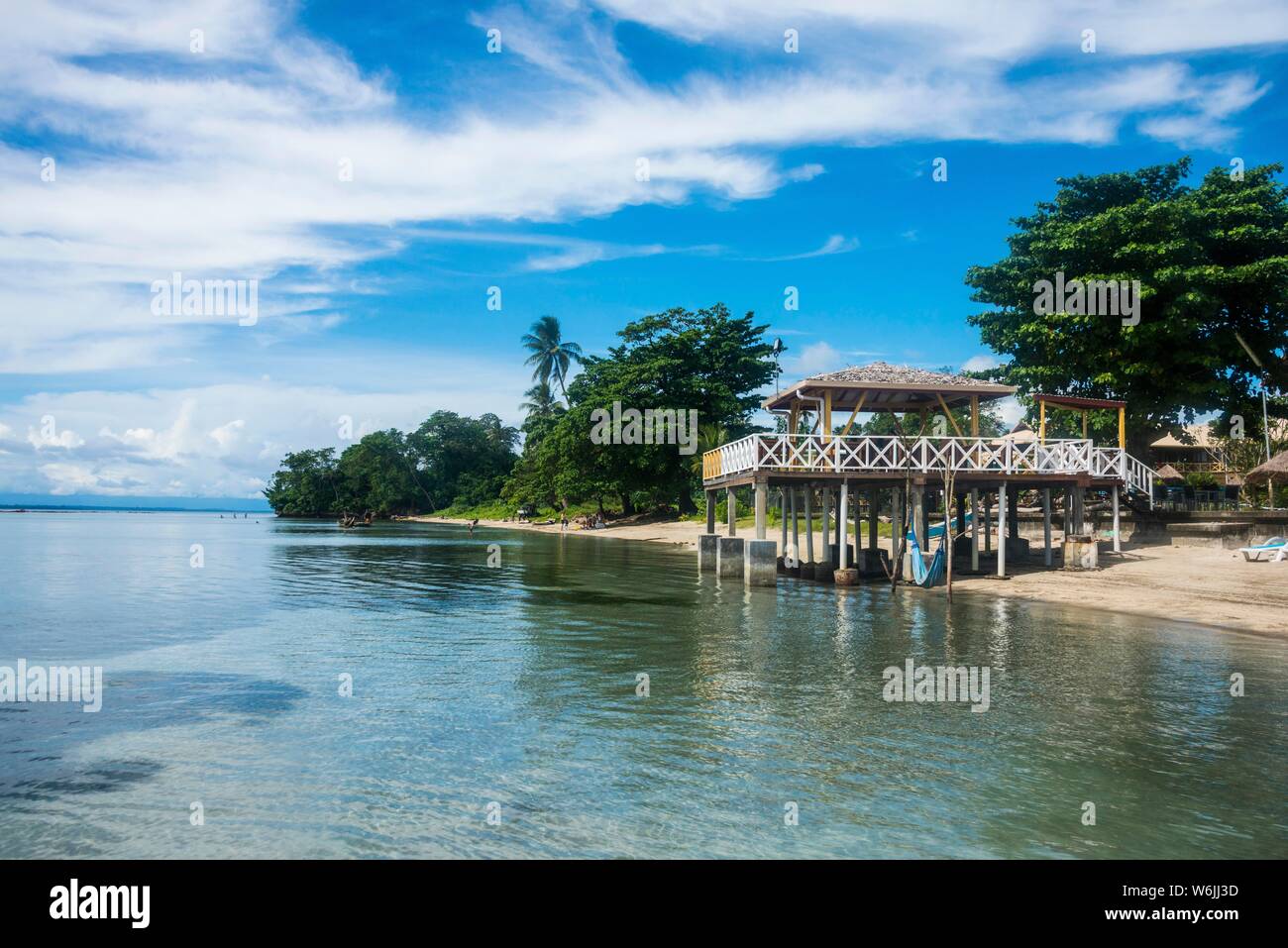 Spiaggia di Kokopo, East New Britain, Papua Nuova Guinea Foto Stock