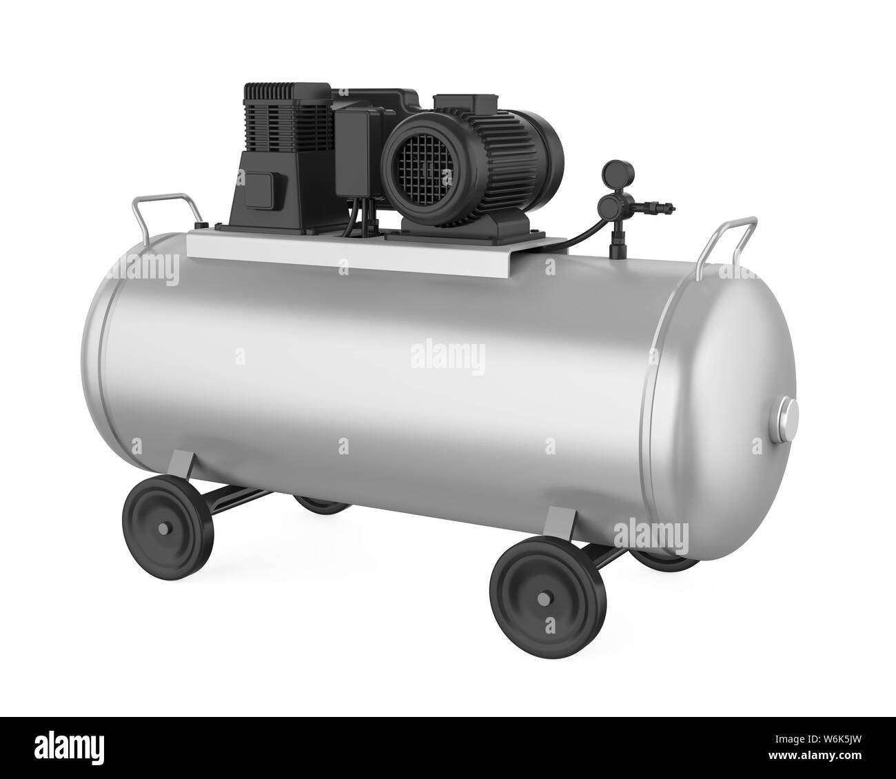 Compressore aria isolato Foto Stock