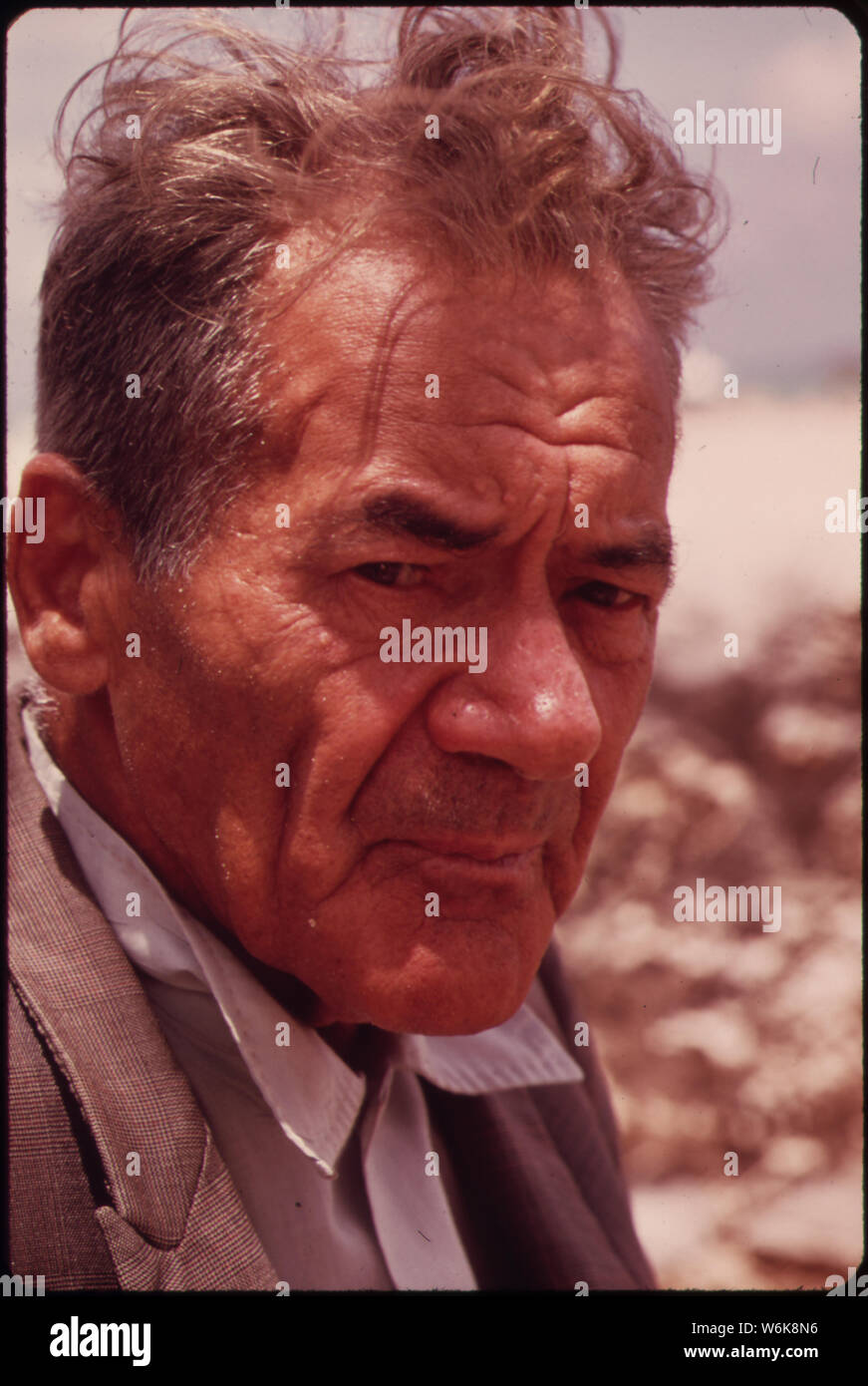 Residente di South Beach. La zona ha una forte concentrazione di età pensionabile persone Foto Stock