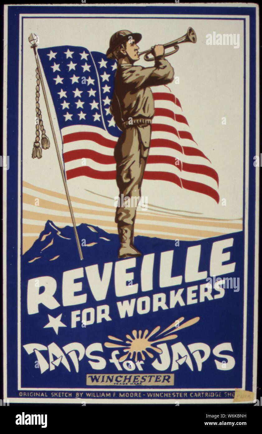 Sveglia per i lavoratori. Rubinetti per Japs Foto Stock