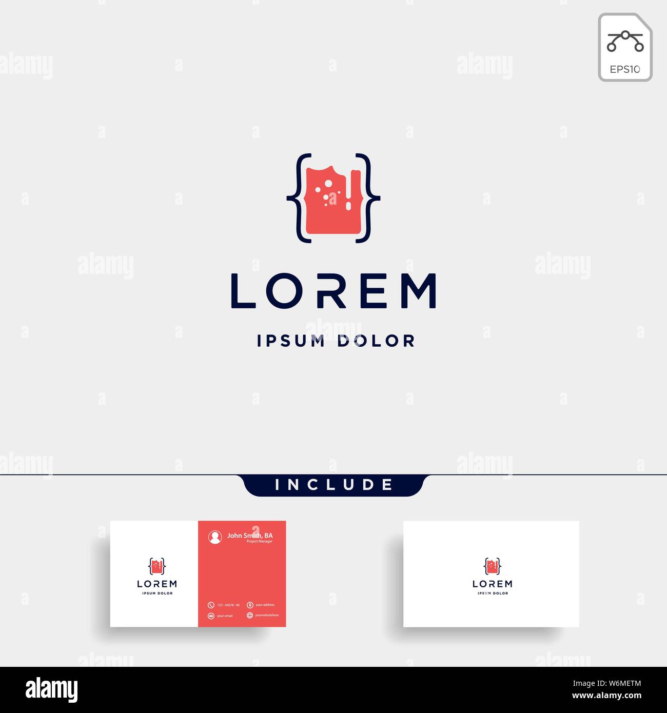 Codice di birra logo design codifica a barre semplice vettore di linea Illustrazione Vettoriale