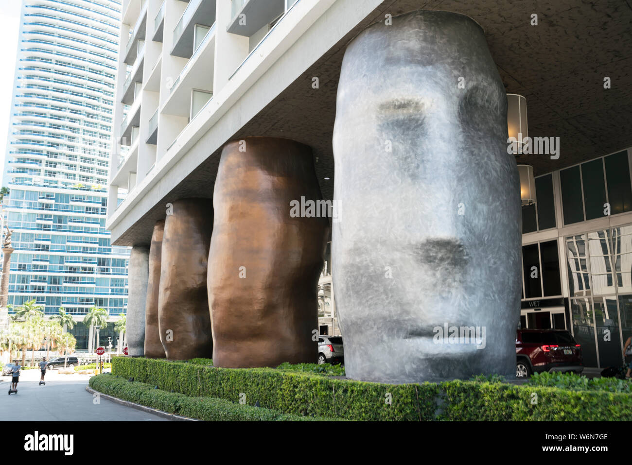 Brickell, Miami Foto Stock