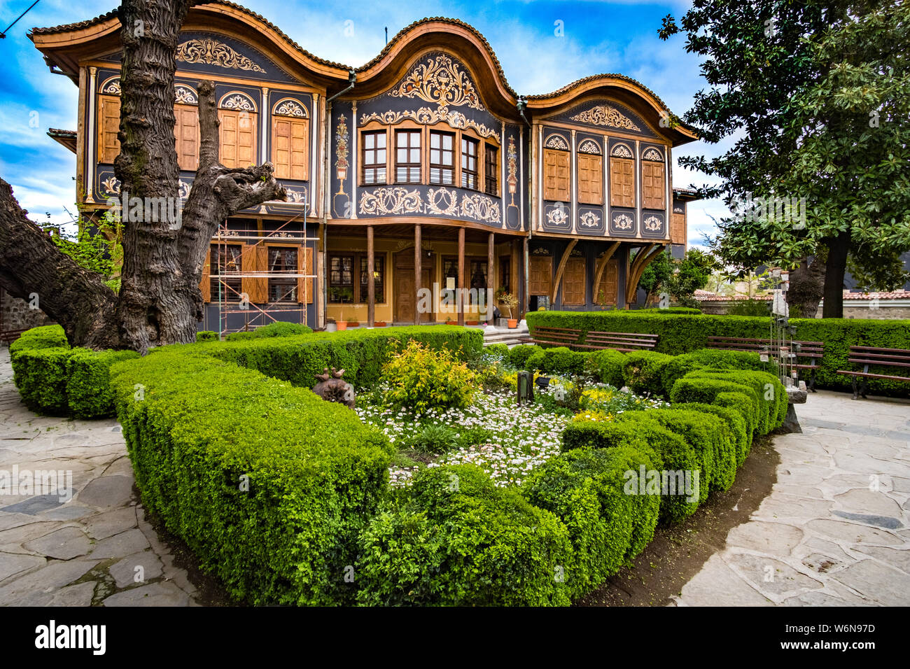 Regionale Museo Etnografico a Plovdiv, capitale europea della cultura 2019 Foto Stock