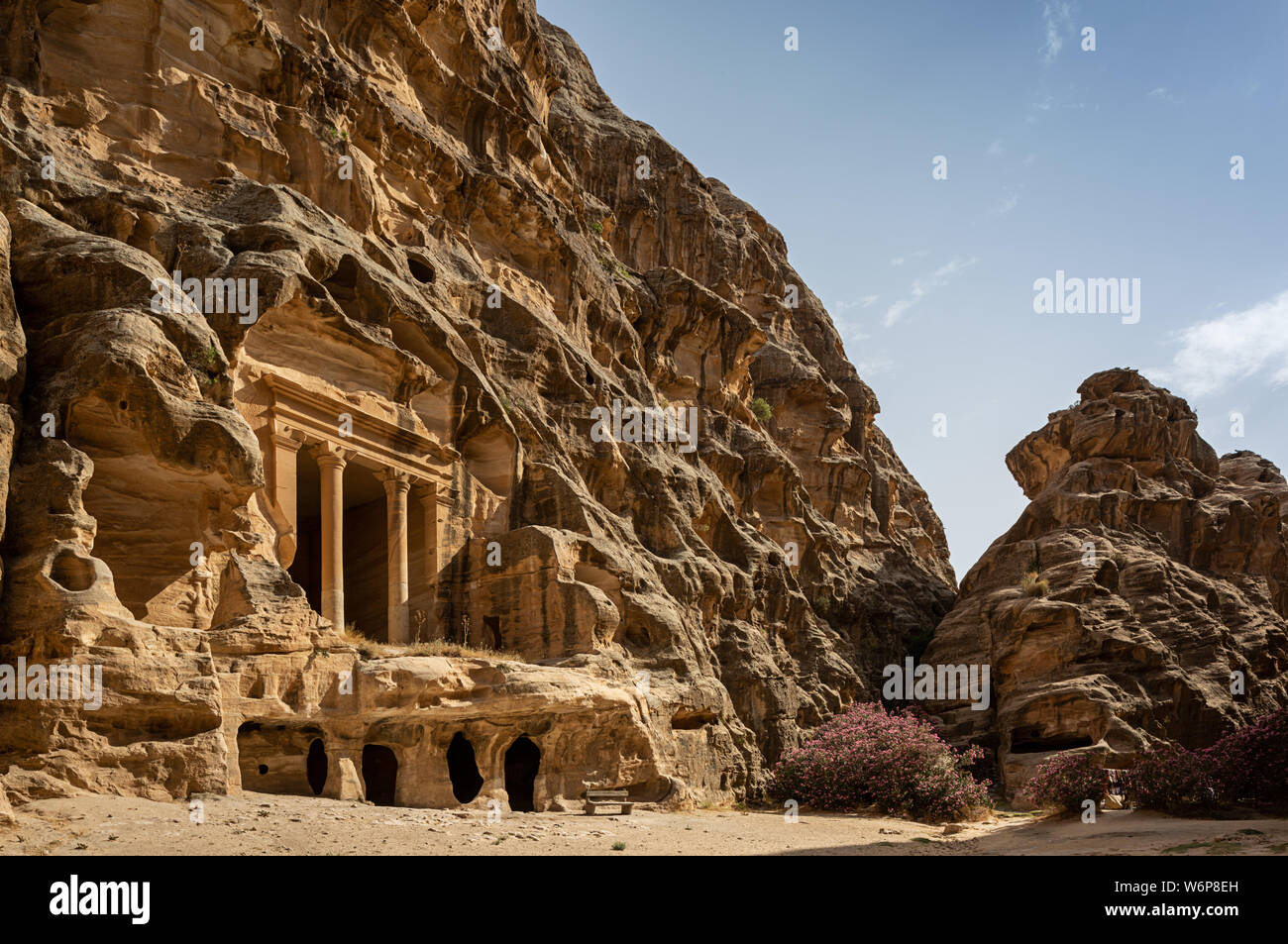 Little Petra in Giordania Foto Stock