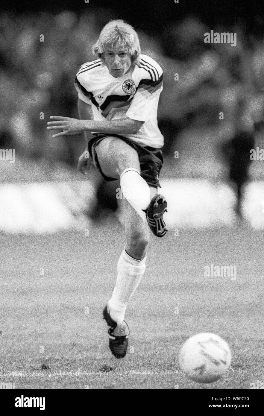 JURGEN KLINSMANN, Germania ovest e VFB Stuttgart, 1989 Foto Stock