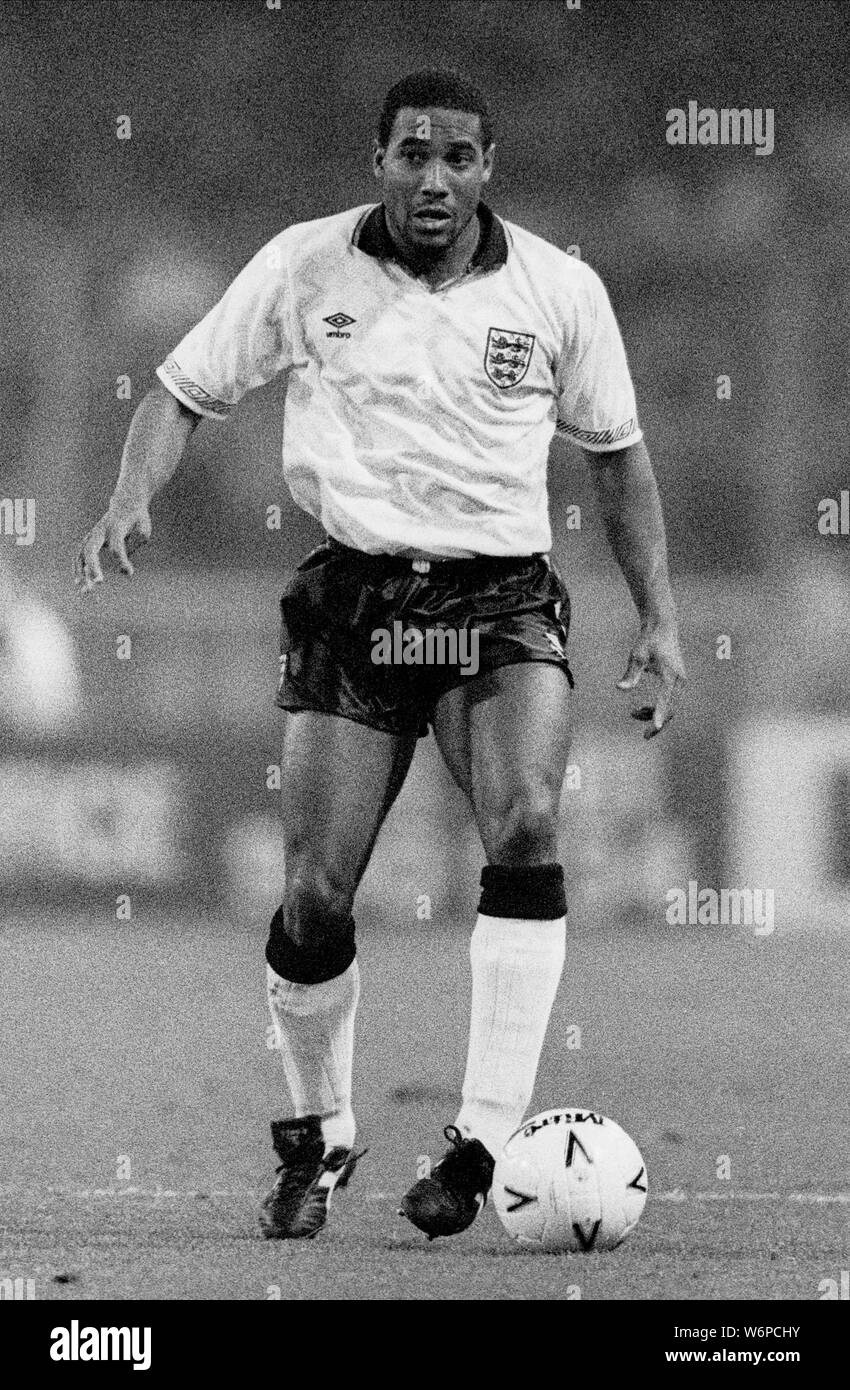 JOHN BARNES, Inghilterra e Liverpool FC, 1990 Foto Stock