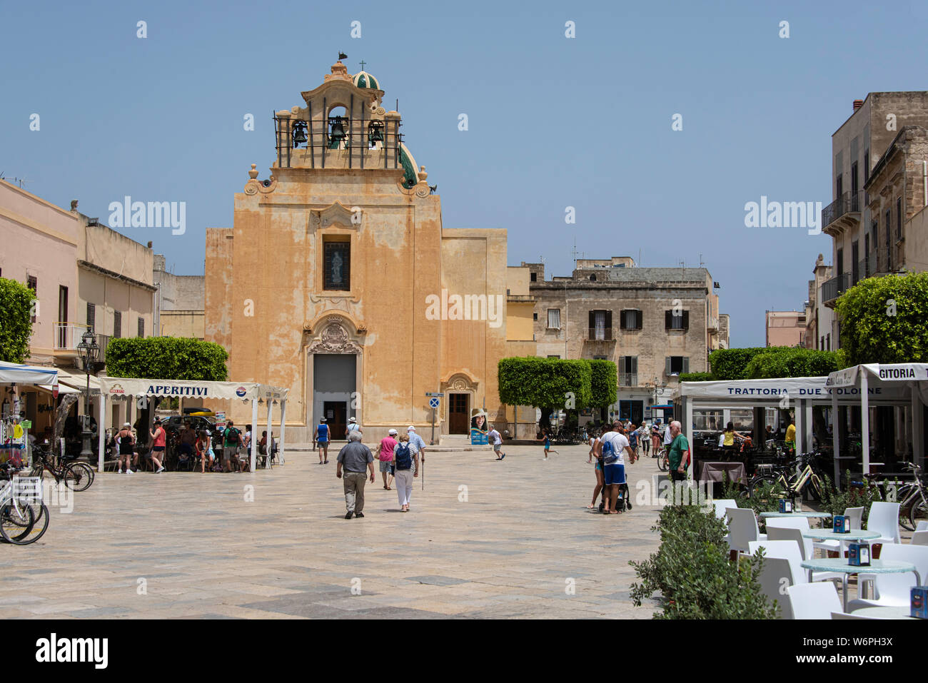 Chiesa Madre SS Immacolata, l'isola di Favignana, Sicilia Foto Stock