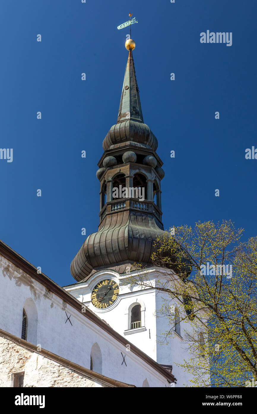 La Chiesa del Duomo in Toom-Ruutli, Tomea, Città Vecchia, Tallinn, Estonia Foto Stock