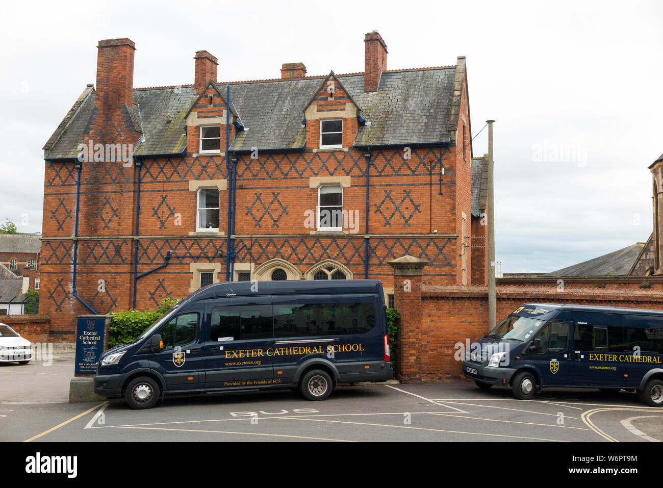 La Cattedrale di Exeter Scuola, un indipendente / privato /public / prep scuola primaria per i bambini di età. Inghilterra Exeter Regno Unito (110) Foto Stock