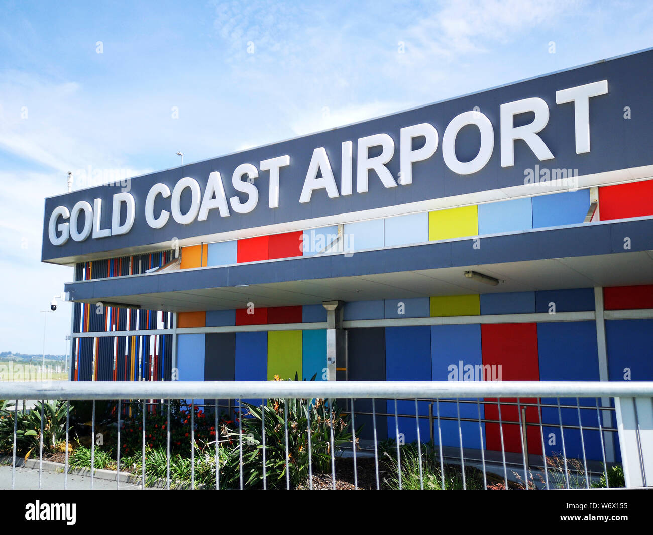 Gold Coast, Australia: Marzo 25, 2019: Dall'Aeroporto di Gold Coast è un Australian international airport si trova a 90 km a sud di Brisbane. Foto Stock