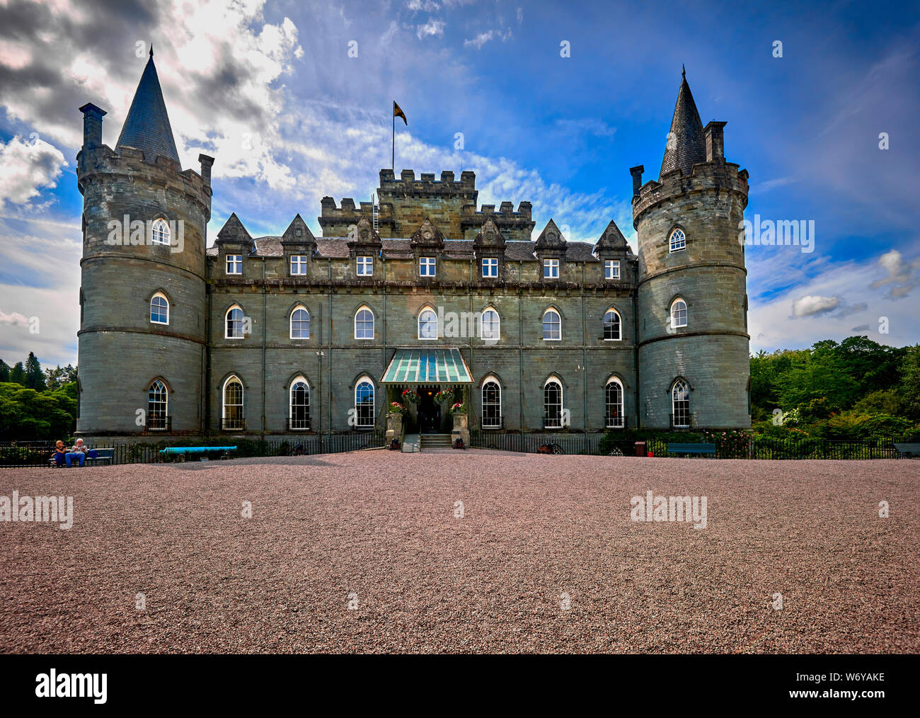 Inveraray Castle (INVC2) Foto Stock