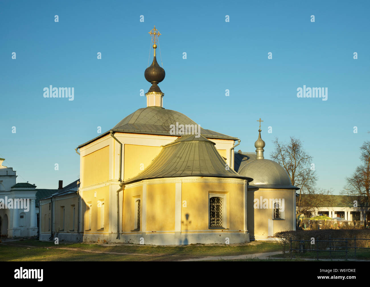 Chiesa di Kazan Icona della Madre di Dio al Trading square a Suzdal'. Vladimir oblast. La Russia Foto Stock